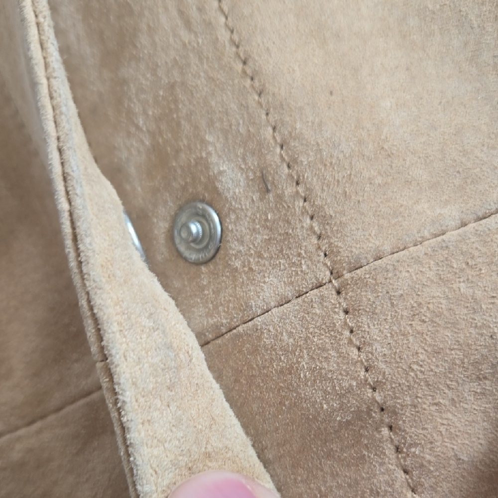 Ruff Hewn Women's Beige Utility Jacket - Picture 9 of 15